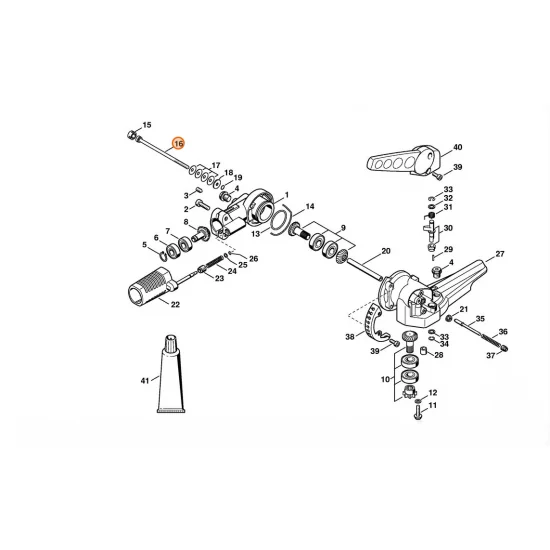 STIHL  Śruba 9022 341 1170